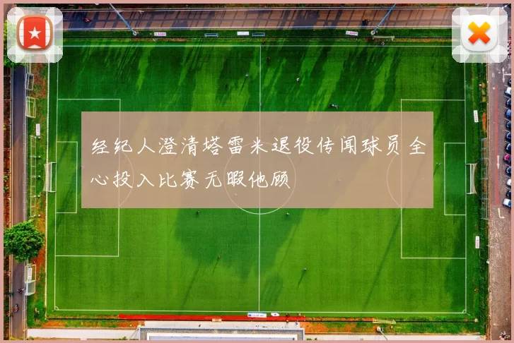 经纪人澄清塔雷米退役传闻球员全心投入比赛无暇他顾