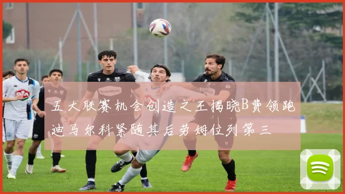 五大联赛机会创造之王揭晓B费领跑迪马尔科紧随其后劳姆位列第三